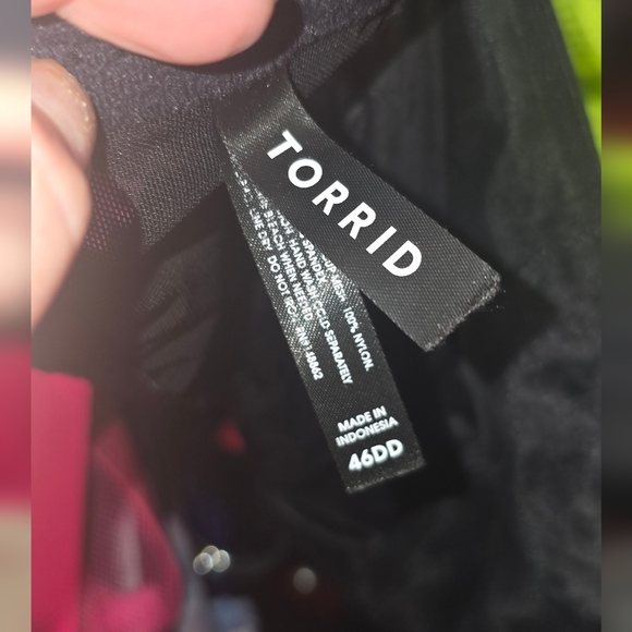 🍁Like new Torrid 46dd Unlined Full Coverage Bra - Picture 4 of 5